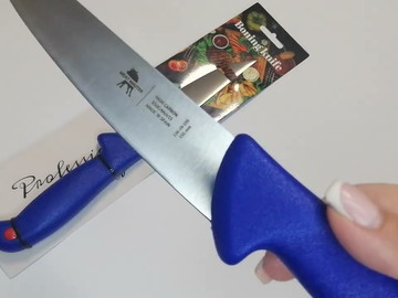 Нож обвалочный 155 мм Meat Master модель 136-29-155bl синий